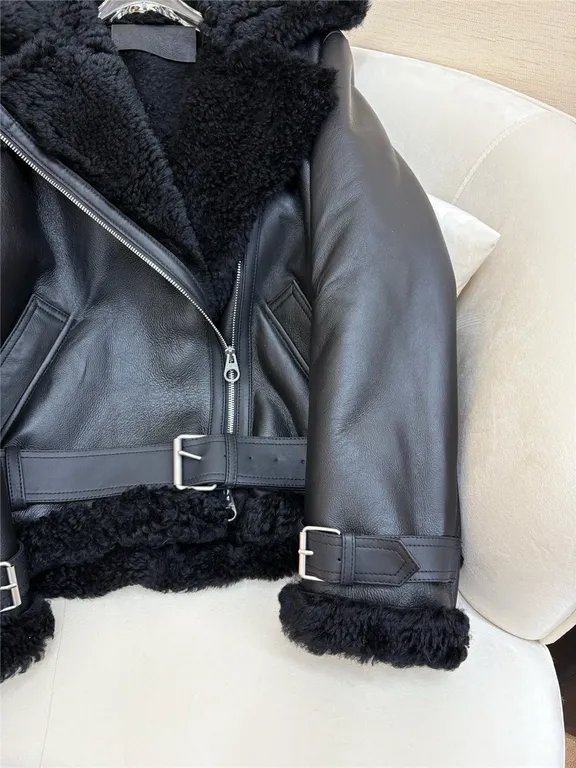 Loro piana shearling coat